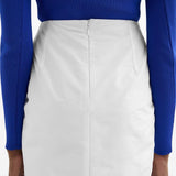 Gonna midi in bianco Jil Sander - donna 