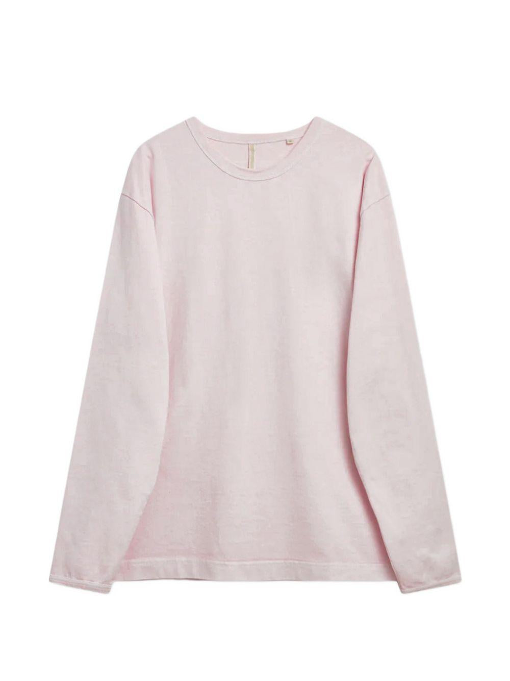T-shirt a maniche lunghe in rosa Sunflower - uomo 