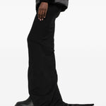 Gonna maxi regolabile in nero Rick Owens x Moncler - donna<BR/> 