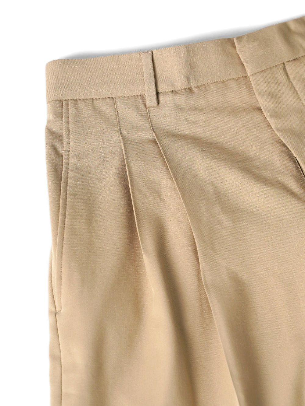 Shorts a gamba ampia in beige Ami paris - uomo 