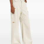 Jeans a gamba larga D-SIRE del 1996 in avorio Diesel - donna 