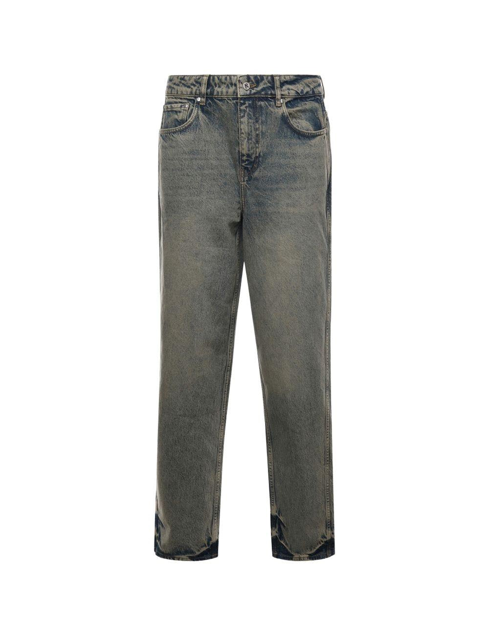 Jeans con bottoni in blu Represent - uomo 
