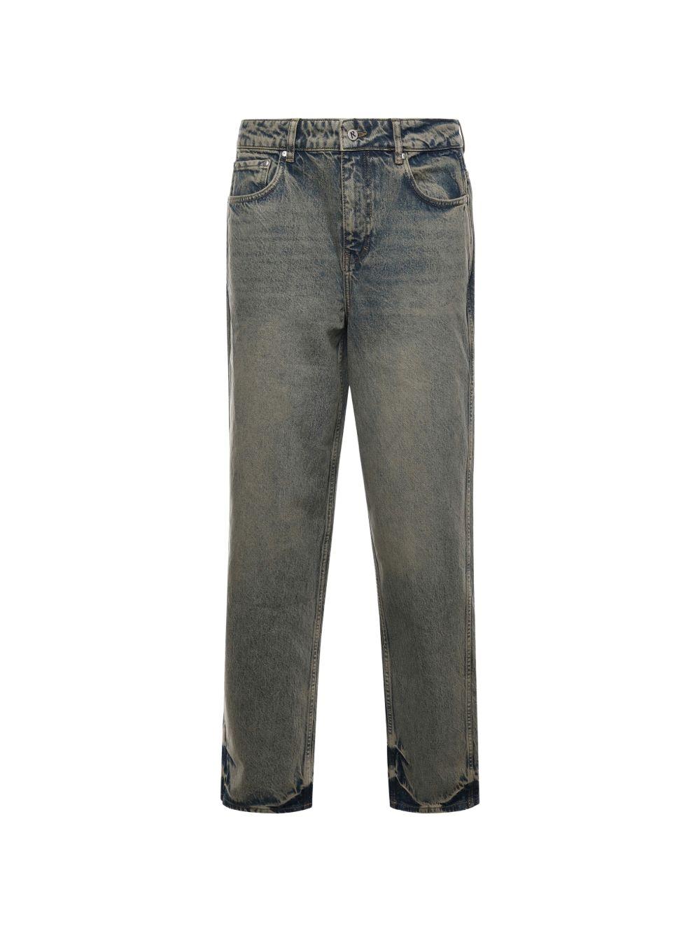 Jeans con bottoni in blu Represent - uomo 
