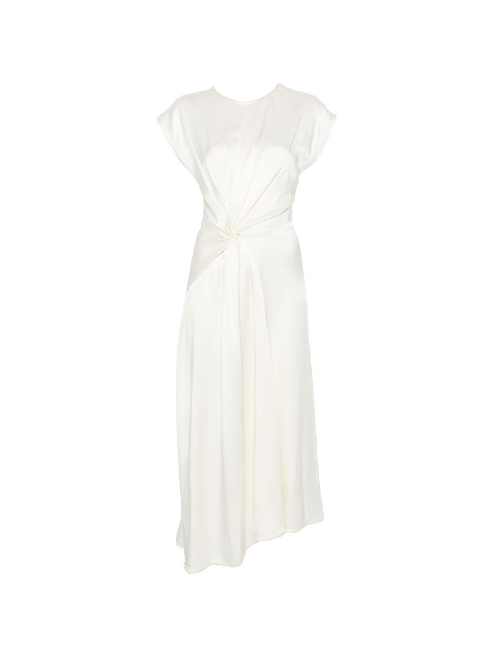 Abito Aria con nodo in bianco Victoria beckham - donna 