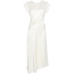 Abito Aria con nodo in bianco Victoria beckham - donna 