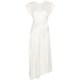 Abito Aria con nodo in bianco Victoria beckham - donna 