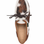 Derby allacciate in cavallino michael in marrone e bianco Paraboot - donna 
