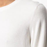 Maglione a girocollo in bianco Brunello cucinelli - uomo 