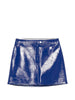 Gonna con logo in blu Courrèges - donna
