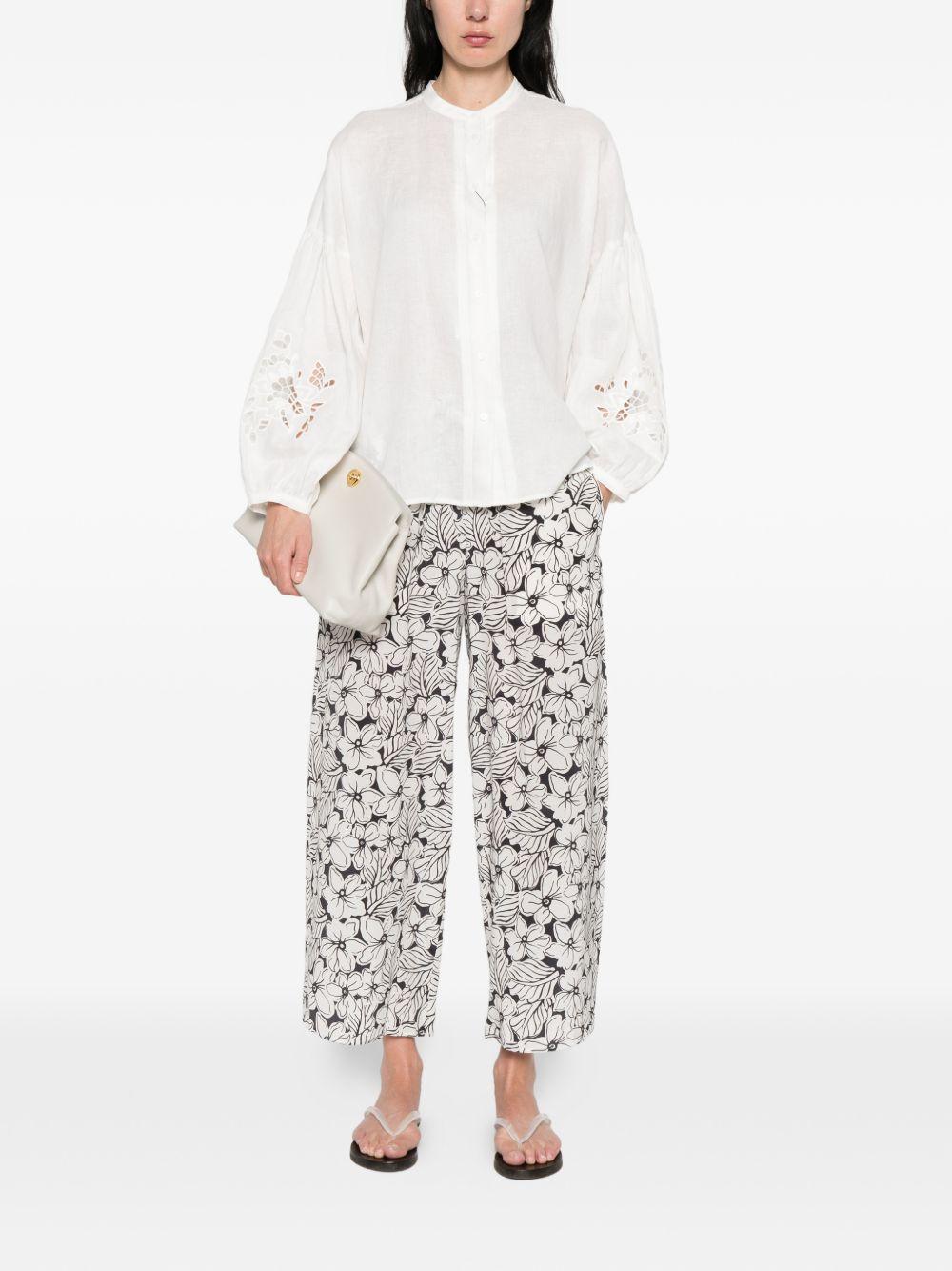 PANTALONI GAMBA AMPIA NIRVANA MULTICOLOR MAXMARA WEEKEND - donna 