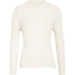 Top effetto plisse con zip in bianco Issey miyake  - donna 