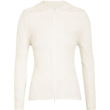 Top effetto plisse con zip in bianco Issey miyake  - donna 