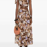 Top Coco monospalla in marrone Zimmermann - donna 