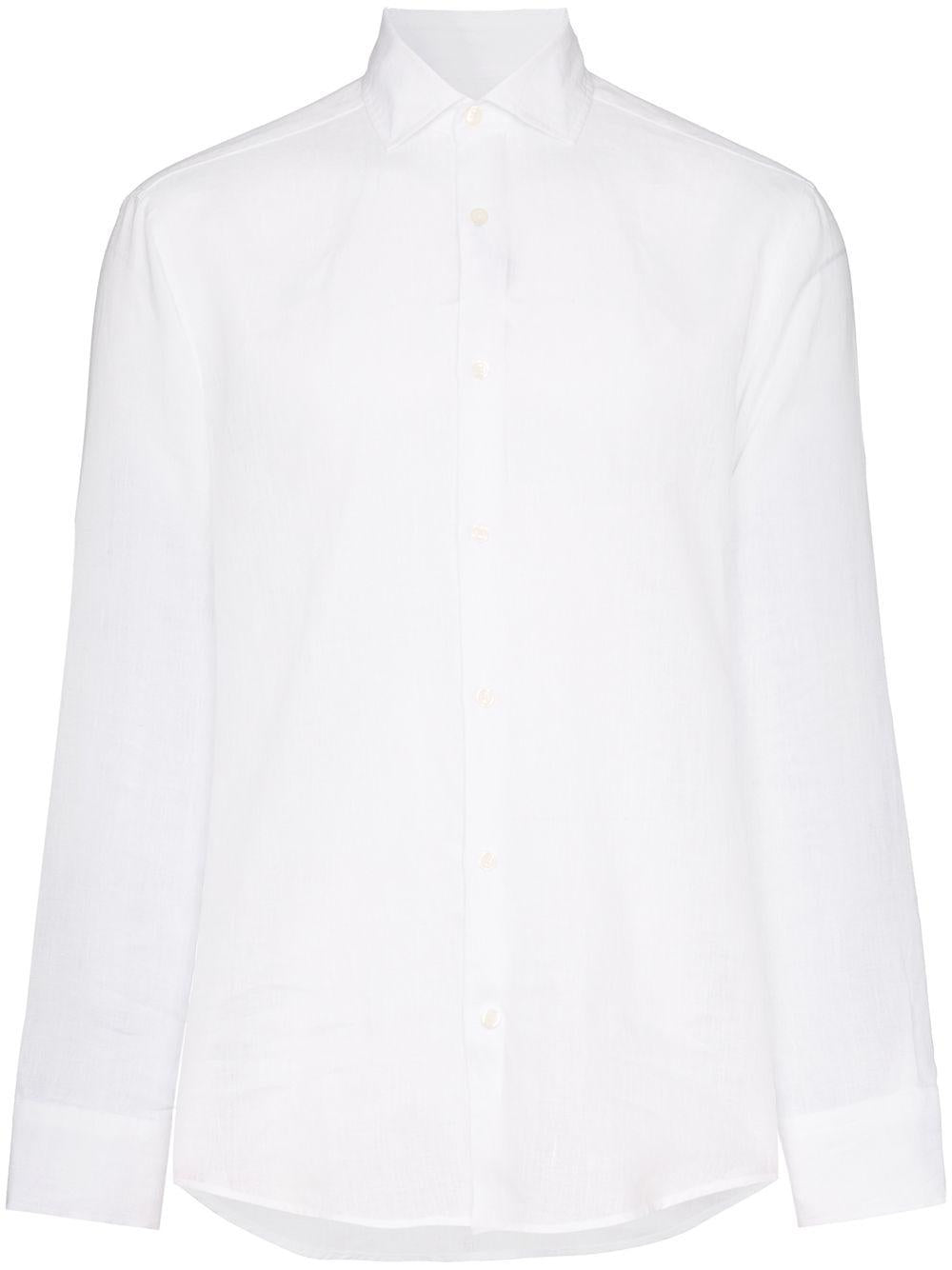 Camicia Antonio in bianco Frescobol carioca - uomo 