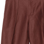 Pantaloni a pieghe con elastico in vita in rosso  Briglia 1949- donna 