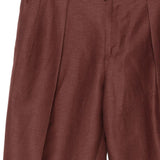 Pantaloni a pieghe con elastico in vita in rosso  Briglia 1949- donna 