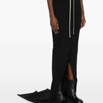 Gonna maxi regolabile in nero Rick Owens x Moncler - donna<BR/> 