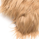 Cappello in finta pelliccia in beige Ruslan baginskiy - donna 