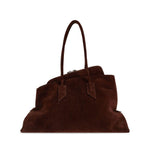 Borsa la passeggiata medium in marrone The Attico - donna 