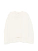 Maglione a mantella  in cashmere in bianco Toteme - donna