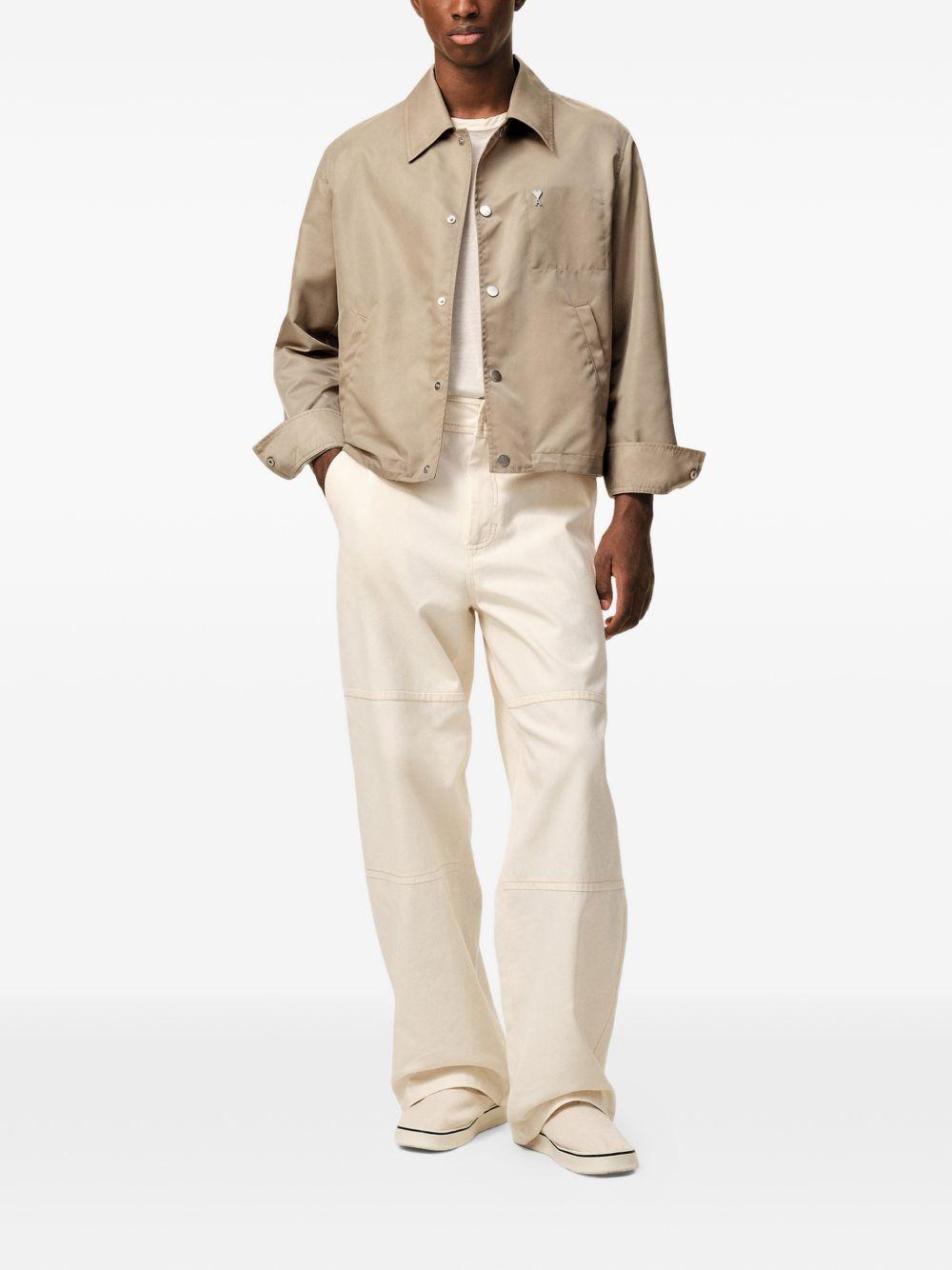 Giacca con bottoni in beige Ami Paris - donna 