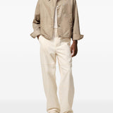 Giacca con bottoni in beige Ami Paris - donna 