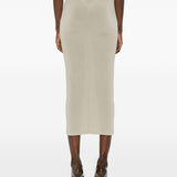 Gonna semi trasparente in verde Wardrobe.Nyc - donna 