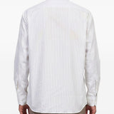 Camicia a righe in bianco 