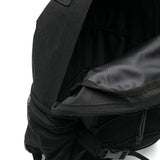 Zaino con applicazione in nero - unisex 
