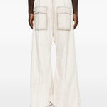 Pantaloni Bela con coulisse in avorio Rick owens - uomo 