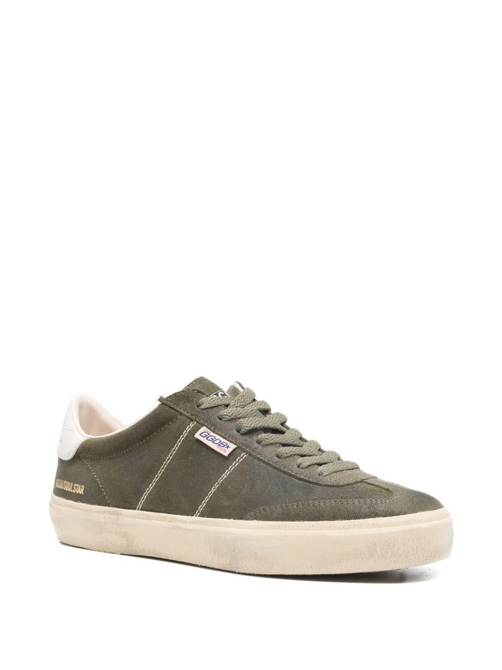 Sneakers soul star in verde Golden goose - uomo 