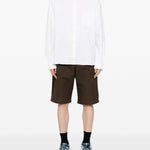 Camicia a maniche lunghe in bianco Ymc - uomo 