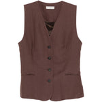 Gilet con bottoni Jesi in marrone Antonelli - donna 
