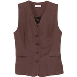 Gilet con bottoni Jesi in marrone Antonelli - donna 
