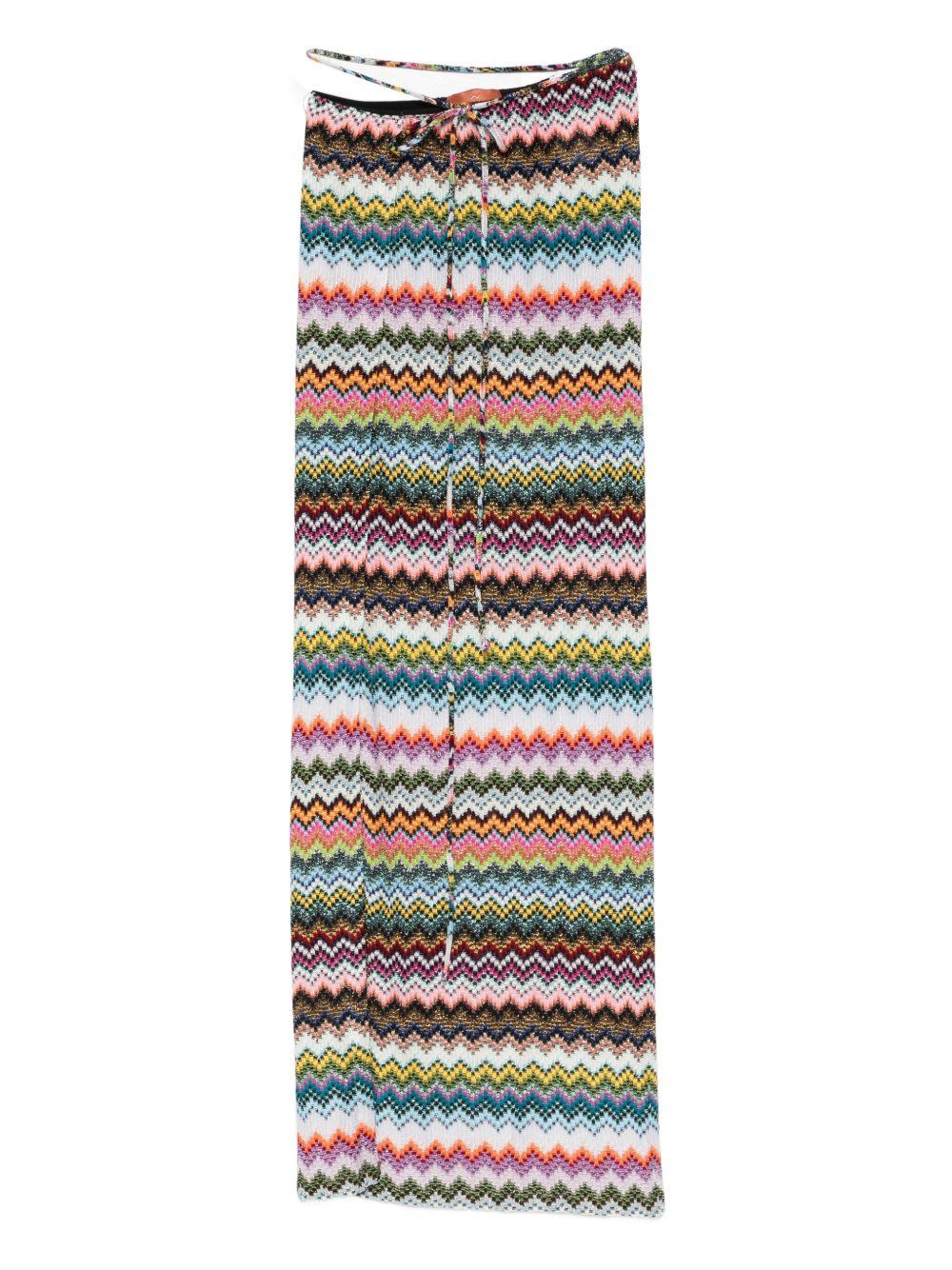Gonna maxi motivo chevron multicolor Missoni - donna 