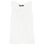 Top senza maniche in bianco Maxmara weekend - donna 