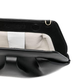 Clutch bios baguette in nero Themoirè - donna 