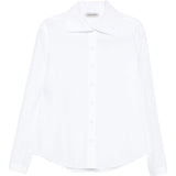 Camicia con dettaglio colletto in bianco Alberta Ferretti - donna 