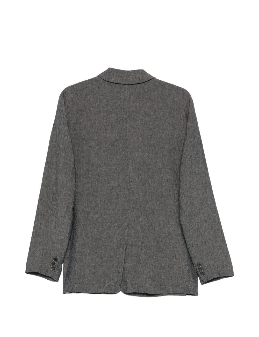 Blazer con revers classici in grigio Barena Venezia - uomo 
