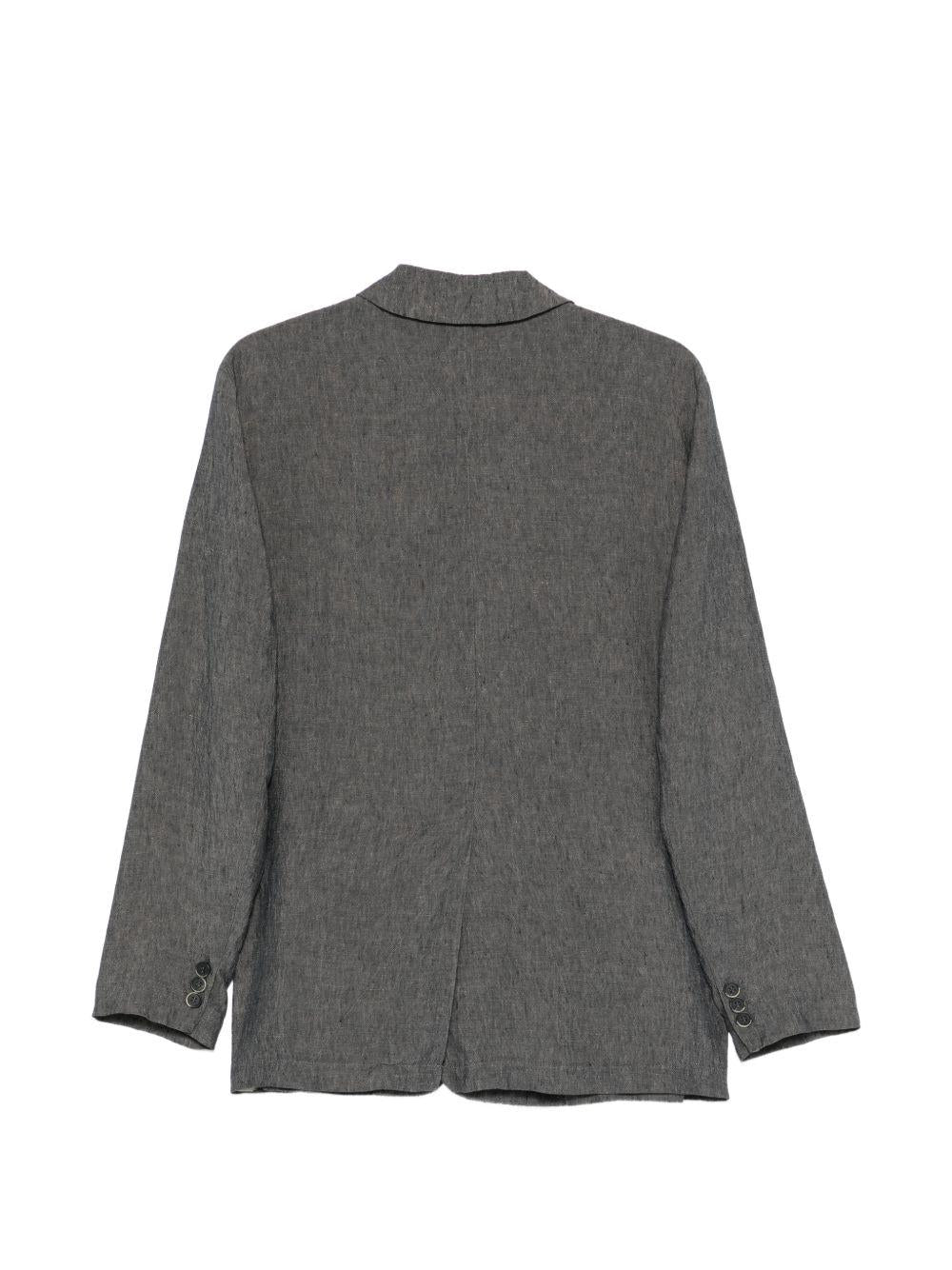 Blazer con revers classici in grigio Barena Venezia - uomo 