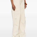 Pantaloni cargo con coulisse in beige Entire studios - unisex 