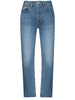 Jeans cropped a tubo di stufa in blu Re/done - donna