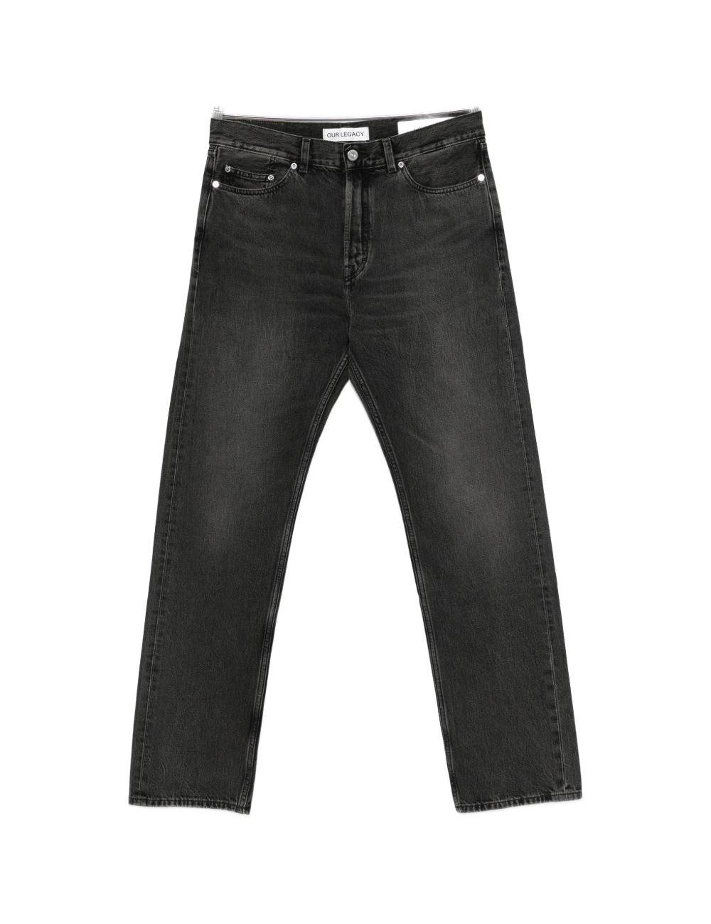 Jeans cinque tasche in grigio Our legacy - uomo 