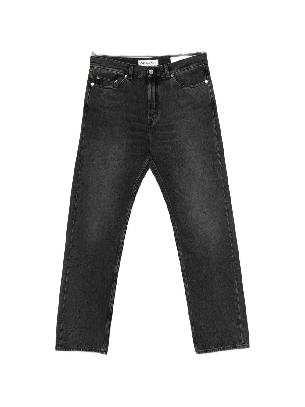 Jeans cinque tasche in grigio Our legacy - uomo 