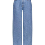 Jeans Samur Lds con cinque tasche in blu Loulou de saison - donna 
