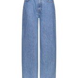 Jeans Samur Lds con cinque tasche in blu Loulou de saison - donna 