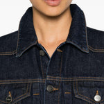 Giacca augustine in denim blu Khaite - donna 
