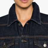 Giacca augustine in denim blu Khaite - donna 
