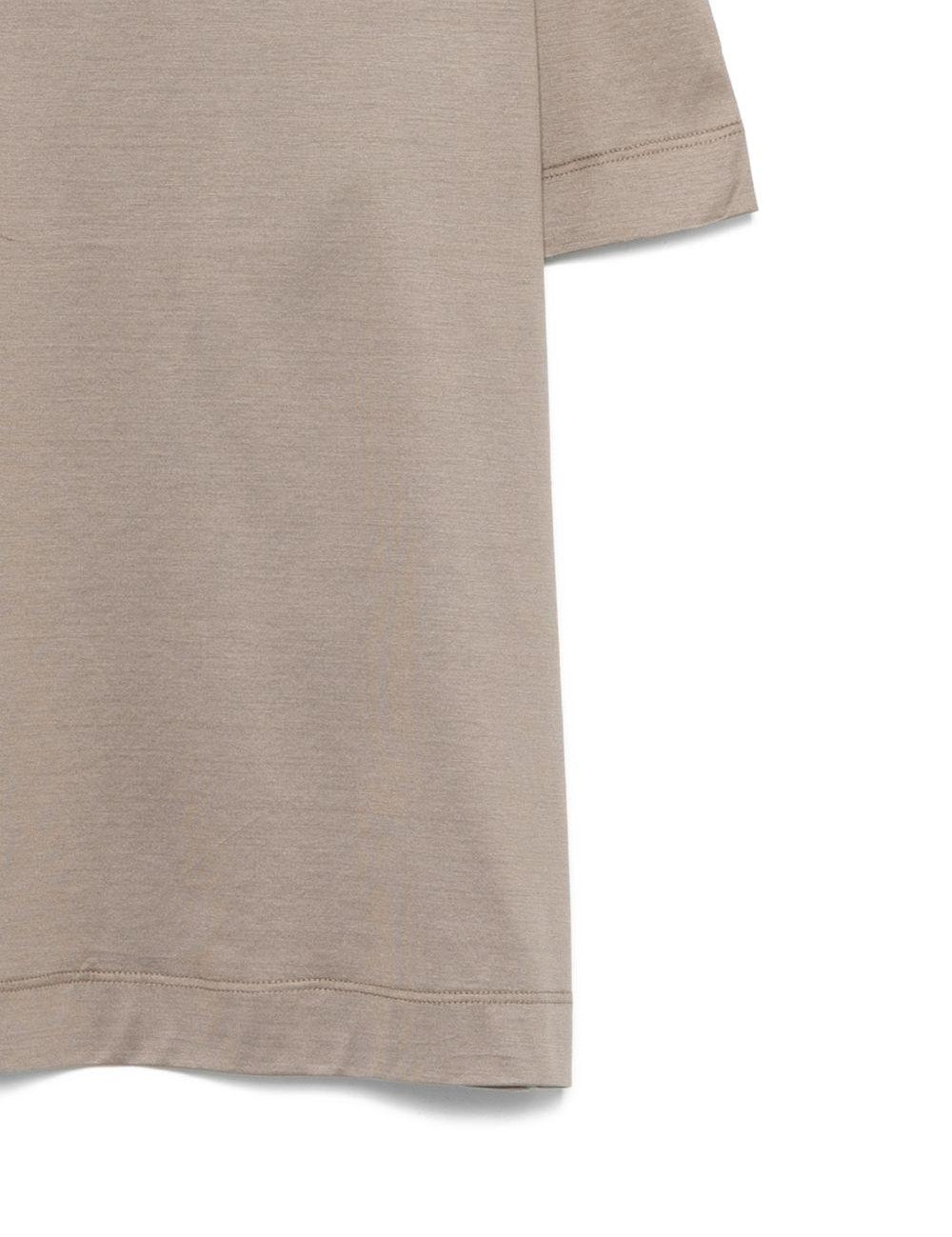 T-shirt a maniche corte in grigio Costumein - uomo 