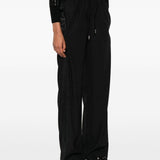 Pantaloni con coulisse in nero Ermanno scervino - donna 